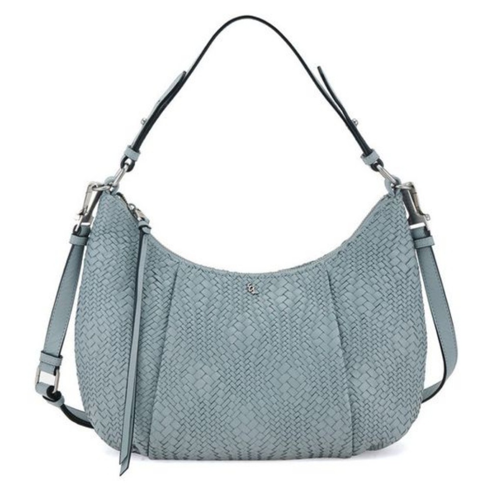 • HP {Elliott Lucca} Bali Woven Leather Hobo Bag